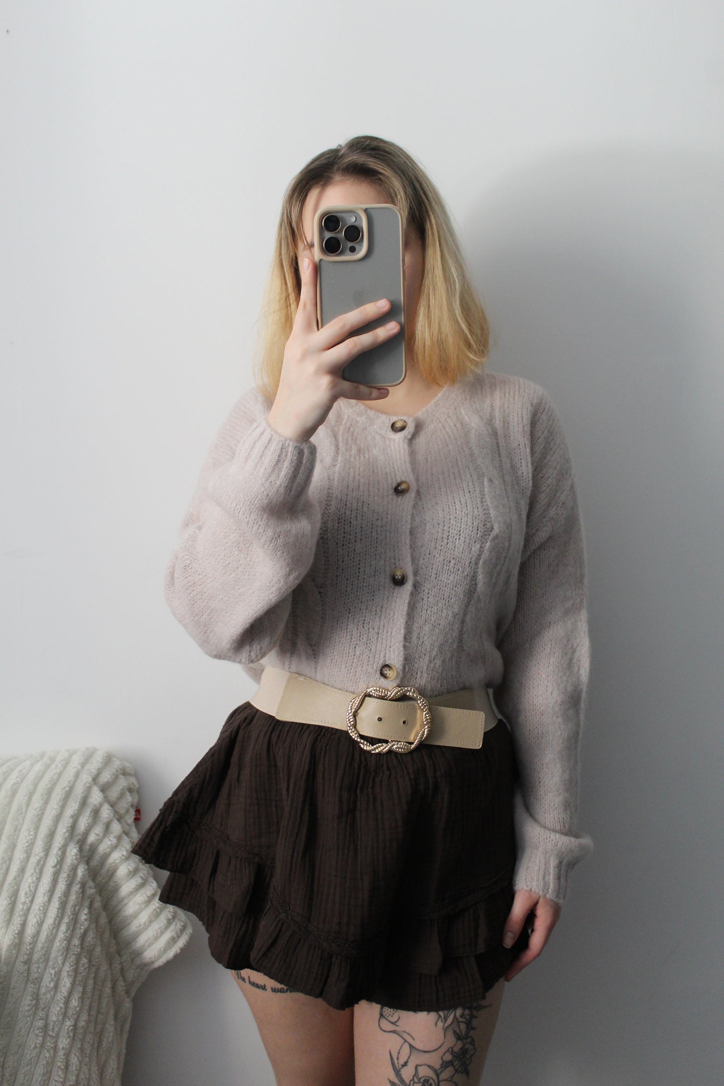 Cardigan beige