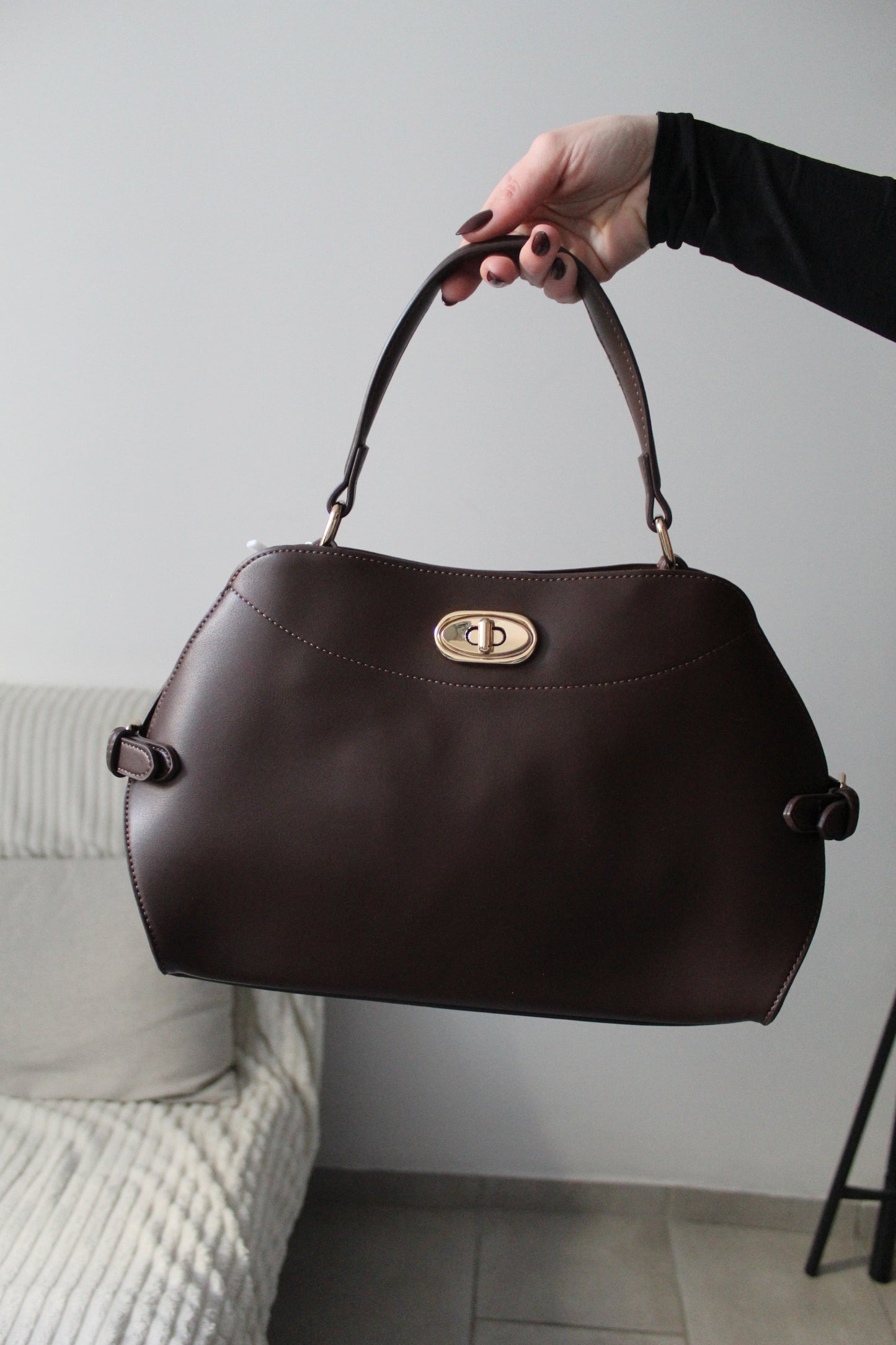 Sac à main avec boucles