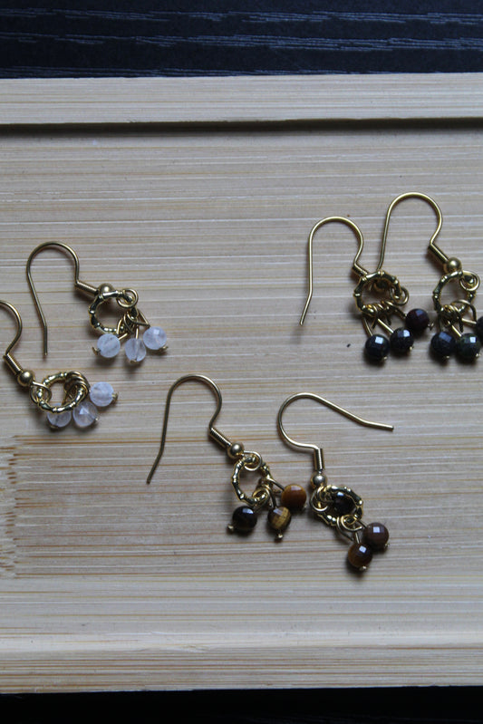 Boucles d’oreilles Esmeralda