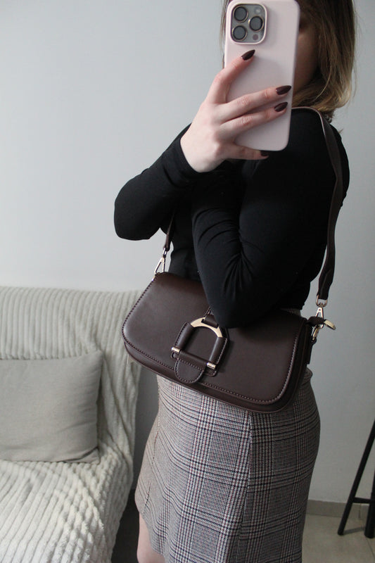 Sac bandoulière avec boucle